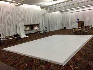 White High Gloss Dance Floor rental Miami-Ft. Lauderdale, FL