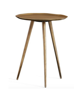 Gold Metal End Table rental Miami-Ft. Lauderdale, FL