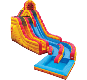 20' Dry or Water Slide - Fire N Ice rental Miami-Ft. Lauderdale, FL