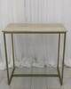 Gold Communal Table rental in Miami-Ft. Lauderdale, FL
