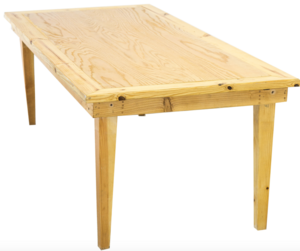 Natural Vineyard Table rental Miami-Ft. Lauderdale, FL