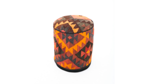 Navajo Print Pouf rental Los Angeles, CA
