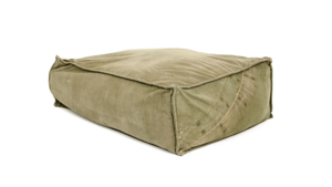 Huge Army Green Floor Cushion rental Los Angeles, CA