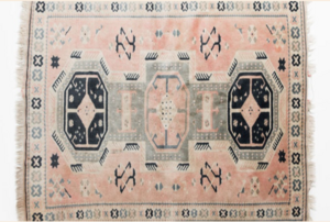 Pink X Medium Rug rental Los Angeles, CA