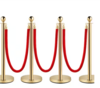 Gold Stainless Steel Stanchions rental in Chicago, IL