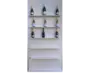 White Wall with Shelves rental in New York, NY