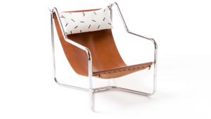 Leather Slingback Chair rental Los Angeles, CA