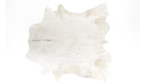 White Cowhide rental Los Angeles, CA