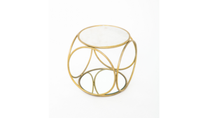 Brass Mirror Table rental Los Angeles, CA