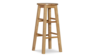 Natural Wood Barstool rental in San Diego, CA