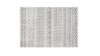 Black and White Geometric Rug rental in San Diego, CA