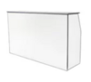 white portable bar rental in San Francisco-Oakland-San Jose, CA