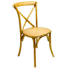 Golden Oak Cross Back Chair rental in Austin, TX