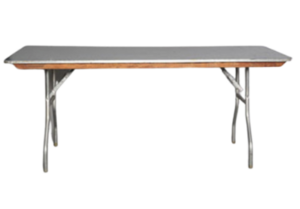 4’x30″ Table rental Chicago, IL