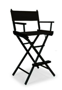 Tall Director's Chair rental Westchester, NY