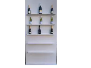 White Wall with Shelves rental Westchester, NY