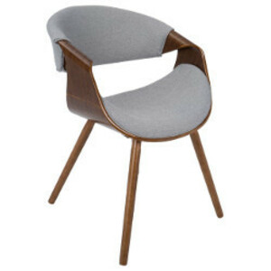 Gray Midcentury Modern Chair rental Westchester, NY