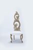 Gold & White Throne Chair rental in Austin, TX