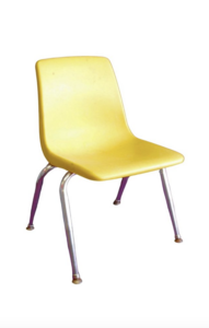 Yellow Children's Chair rental Dallas-Ft. Worth, TX