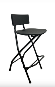 Black Samsonite Barstool rental Dallas-Ft. Worth, TX