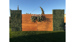 Wood Pallet Wall rental Phoenix, AZ