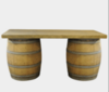 Wine Barrel Bar rental in Chicago, IL