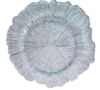 13" Silver Star Glass Charger rental in Dallas-Ft. Worth, TX