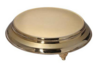 Round Gold Plated Cake Plateau rental in Dallas-Ft. Worth, TX