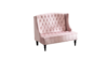 Blush Settee rental in Houston, TX