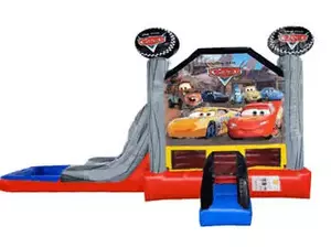Cars Bounce House combo rental Houston, TX