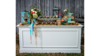 8' White Wood Bar rental in Nashville, TN