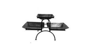 Pewter Square Tray rental Nashville, TN