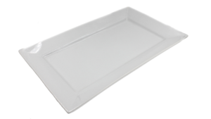White Rectangle Platter 15.75" x 10.5" rental Nashville, TN