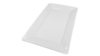 White Porcelain Rectangular Platter 13.75" x 8" rental in Nashville, TN