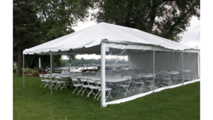 Clear Tent Sidewall rental Nashville, TN