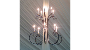 Chandelier Wrought Iron 5' x 4' rental Nashville, TN