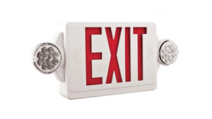 Exit Sign with Emergency Lights rental Nashville, TN
