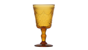 Amber Debutante Water Goblet rental Denver, CO
