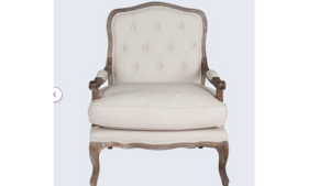 Cream Arm Chair rental Denver, CO