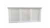 8' White Shiplap Bar rental in Nashville, TN