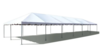 20' x 60' White Frame Tent rental in Houston, TX