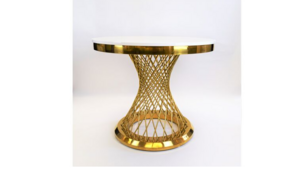 Gold Cake Table rental Houston, TX