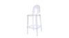 Ghost Barstool with Back rental in Houston, TX