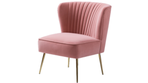 Blush Side Chair rental Houston, TX