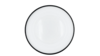 Black Rimmed Glass Charger rental in Houston, TX