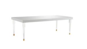 Tabby Glossy Table rental Houston, TX