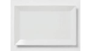 White Rectangle Platter rental Houston, TX