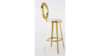 Oz Barstool with White Cushion rental in Houston, TX