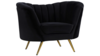 Black Denise Chair rental in Houston, TX