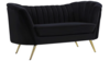 Black Denise Loveseat rental in Houston, TX